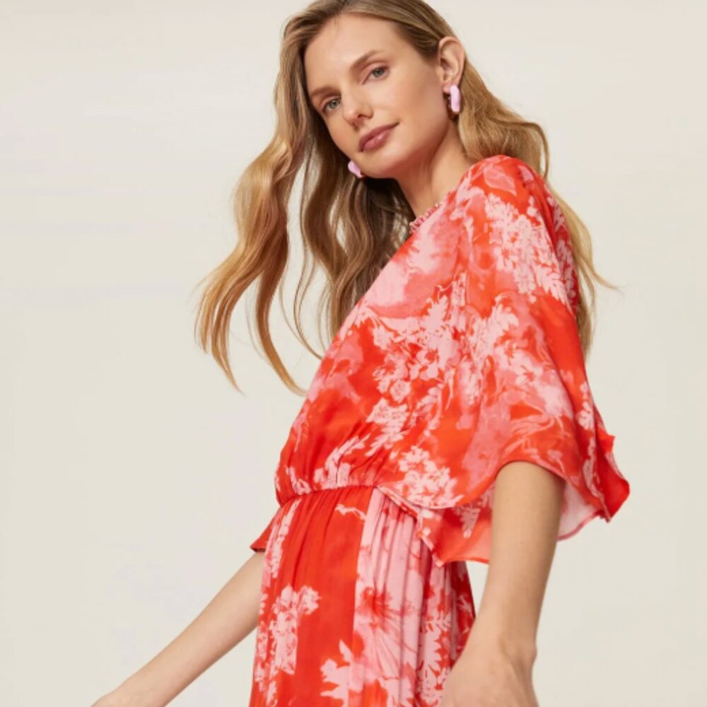 Aquarius Tuta Georgette Jumpsuit St. Hibiscus